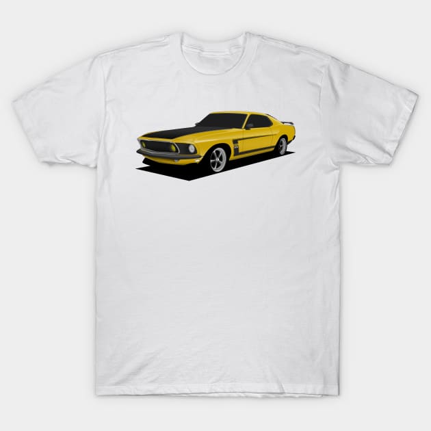 Ford Mustang T-Shirt by turboosted